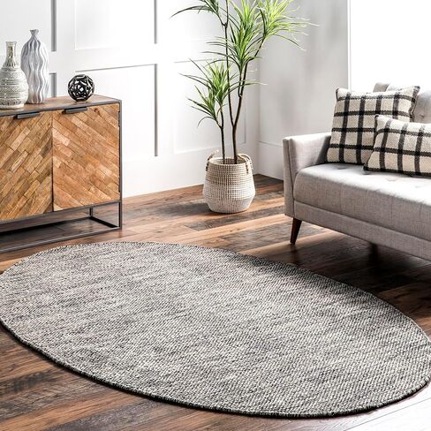 سجادة منطقة القطن من NuLOOM Alessi، مقاس 5x8، بيج in Saudi Arabia