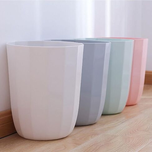 Angoily 1pc Garbage Can Household Trash Can Open Trash Can Creative Trash Basket in Saudi Arabia
