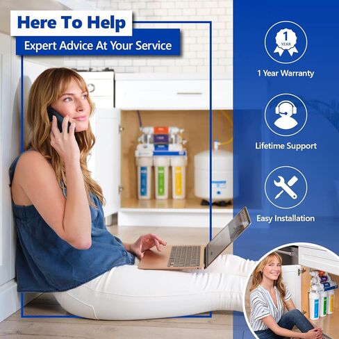 نظام تصفية المياه بالتناضح العكسي Express Water، ترشيح متعدد المراحل، خالي من مادة BPA in Kuwait