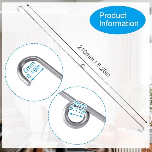 OIIKI 7Pcs Recessed Lighting Springs Clips Recessed Lighting, Torsion Spring Clips Metal, Recessed Light Covers Trims for Recessed Lighting Accessories in Saudi Arabia