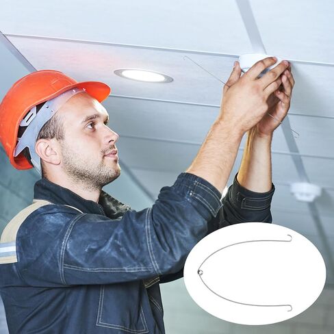 OIIKI 7Pcs Recessed Lighting Springs Clips Recessed Lighting, Torsion Spring Clips Metal, Recessed Light Covers Trims for Recessed Lighting Accessories in Saudi Arabia