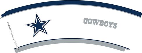 Tervis Made in USA Double Walled NFL Dallas Cowboys Tradition Insulated Tumbler Cup Keeps Drinks Cold & Hot, 24oz, Classic in Saudi Arabia