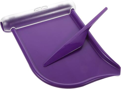 Dispense Counting Tray, Plastic Sorting Small Tray Durable Counter with Scraper for Pharmacy to Pills Tablets 1PCS (Purple) in Saudi Arabia