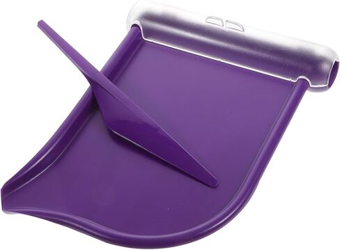 Dispense Counting Tray, Plastic Sorting Small Tray Durable Counter with Scraper for Pharmacy to Pills Tablets 1PCS (Purple) in Saudi Arabia