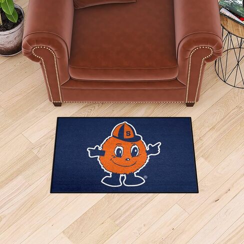 FANMATS 35850 NCAA Syracuse Orange Starter Mat Accent Rug - 19in. x 30in.| Sports Fan Home Decor Rug and Tailgating Mat in Saudi Arabia