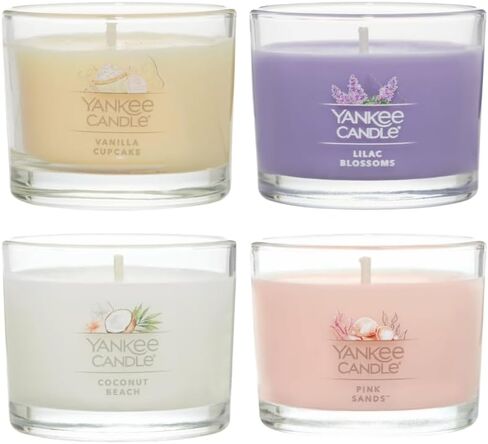Yankee Candle Minis Jar, Jolly Jingle Variety Pack, 1.3 OZ, (Pack of 4) in Saudi Arabia