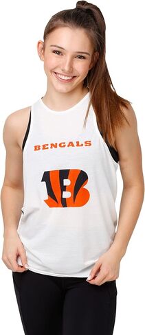 FOCO Women's NFL Team Logo Tie Breaker Tank Top Shirt in Saudi Arabia