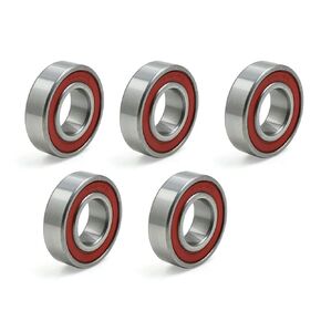 uxcell 5pcs 6004RS 20mm x 42mm x 12mm Double Sealed Deep Groove Ball Bearing