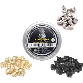 Spring Track Pack - Color Coded Track Spikes (1/8",3/16",1/4")