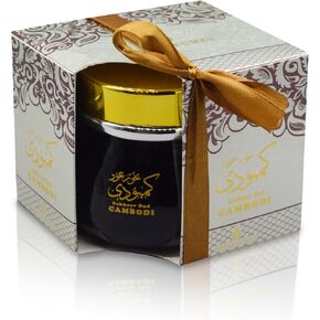 Bakhoor Oud Cambodi - 70g Authentic Arabic Oudh tablets | Aromatic Agarwood Incense for Charcoal & Electric Bukhoor Burners | Woody Incense |عود بخور Luxurious Aroma for Your Home and Other Places