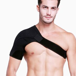 Left Shoulder Brace for Women and Men,Adjustable Neoprene Torn Rotator Cuff Shoulder stabilizer Support for Injury Prevention Immobilizer, Dislocated AC Joint,Labrum Tear,Frozen Pain,Tendinitis.