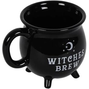 Witches Brew Cauldron Stoneware Mug