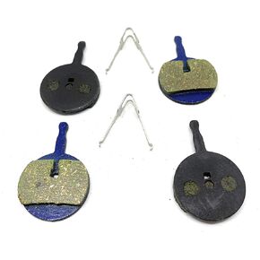 Bike brake pads resin for Avid BB5 (Ball Bearing 5) Promax DC-710, 720, 913, DSK-717R, 717, 300, 300R. The bicycle replacement part for brakes for high braking power quiet.