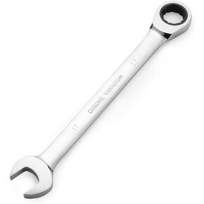 FLZOSPER 5.5mm Metric Ratchet Wrench,Box End Head 72-Tooth Ratcheting Combination Wrench Spanner