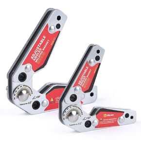 New Adjustable Angle(20°~200°) Welding Magnet clamp,Welder Tool Accessories (Small)