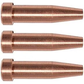 Lot of 3 Acetylene Torch Tips, 6290-0, 6290-1, 6290-2