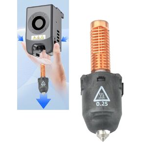 LICHIFIT Nozzle Assembly for AD5M / AD5M Pro 3D Printer Max 280℃ High Temperature & High Flow Nozzle for Adventurer 5M / 5M Pro