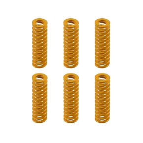 Aokin 3D Printer Bed Springs, 8mm OD 25mm Length Compression Mould Die Springs Light Load for Creality Ender 3, Ender 3 Pro, Ender 3 V2, Ender 3S, Ender 3 Max, CR-10, CR-10S 3D Printer, 6 Pcs