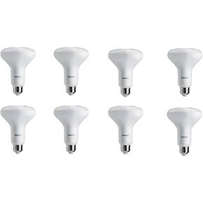 لمبة الإضاءة BR30 LED القابلة لتعديل الضوء من Philips: 650 لومن، 5000 كلفن، 9 وات (ما يعادل 65 وات)، قاعدة E26، ضوء النهار، 3 عبوات