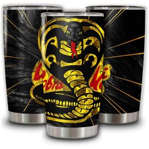 Insulated Stainless Steel Tumbler Cobra Coffee Kai Bottle Snake Travel Cup Vacuum Mug Tea 20 Oz Tumblers Gifts Presents in Saudi Arabia