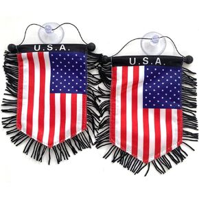 American small USA flag for cars home wall door window flag accessories decoration hanging decor banners (USA American)