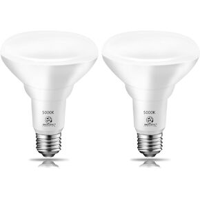 Energetic 6 Pack 75W BR30 LED Recessed Light Bulb, Dimmable, 900 Lumens, 2700K Soft White, E26 Base, Indoor Flood Light for 5/6 Inch Cans, UL Listed