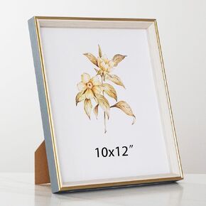 إطار صورة من الراتنج مقاس 10 × 12 باللون الأزرق إطار صورة مقاس 10 × 12 وشاشة عرض لسطح المكتب مع زجاج شبكي