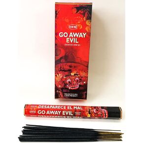Hem Go Away Evil Incense - 120 Sticks Box