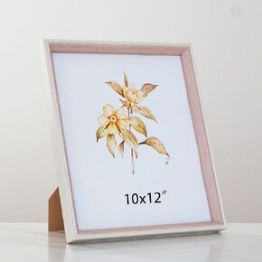 Resin 10x12 Picture Frame Blue 10x12 Photo Frame Wall and Desktop Display with Plexiglass