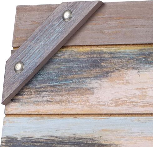 PETAFLOP Real Wood 5x7 Picture Frame Distressed White, Handmade Rustic 5 by 7 Photo Frame, Farmhouse 7x5 Frame for Home Office Decor, Wall Hanging or Tabletop Display in Saudi Arabia