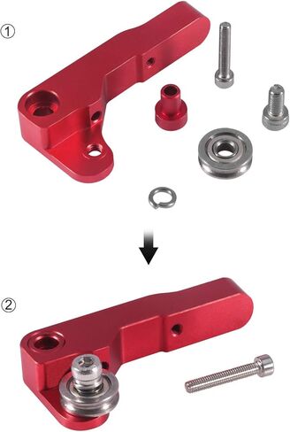 Aokin ترقية الألومنيوم MK8 الطارد محرك تغذية طارد الطابعة ثلاثية الأبعاد لـ Creality Ender 3/3 Pro/3 V2، Ender 5/5 Pro/5 Plus، CR-10/10S، CR-10 S4، CR-10 S5 in Kuwait