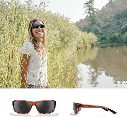 نظارات شمسية مستقطبة مستطيلة الشكل للنساء من Zeal Optics in Kuwait