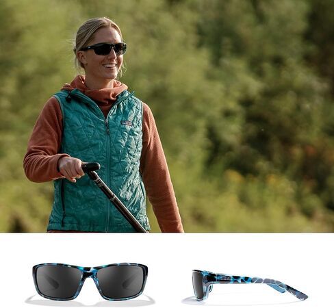 Zeal Optics Women's Alma Rectangular Wrap Polarized Sunglasses in Saudi Arabia