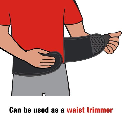 ACE Work Belt Back Supoprt, One Size Fits Most, Black in Saudi Arabia