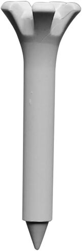 Guarantees Short & Stout 1 1/2" Plastic Golf Tees, Durable 50 Pack, USA Made White in Saudi Arabia