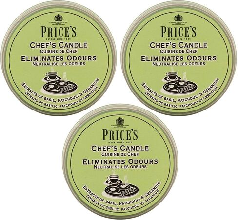 Prices Chefs Candle in Tub - Eliminates Odour Cooking Cooks Kitchen - TRIPLE PACK in Saudi Arabia