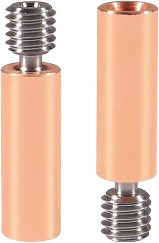 4pcs Smooth Heatbreak Upgrade Titanium and Copper Bimetal Throat Nozzle for Ender 3 V2 Ender 3 Pro CR10 3D Printer Hotend in Saudi Arabia