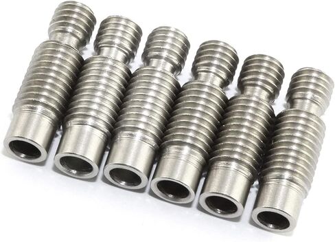 6 قطعة V6 تفلون الحلق أنبوب جميع المعادن الفولاذ المقاوم للصدأ تغذية الأنابيب ل 3.00 مللي متر HOTEND سخان كتلة ثلاثية الأبعاد ملحقات الطابعة in Kuwait