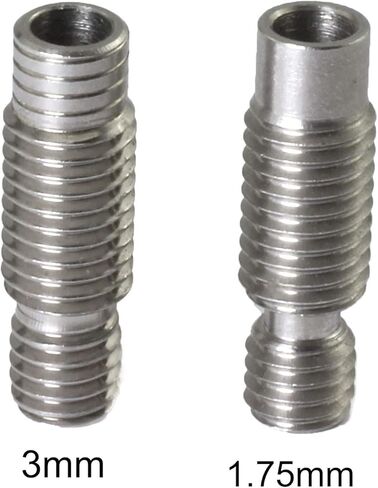 6 قطعة V6 تفلون الحلق أنبوب جميع المعادن الفولاذ المقاوم للصدأ تغذية الأنابيب ل 3.00 مللي متر HOTEND سخان كتلة ثلاثية الأبعاد ملحقات الطابعة in Kuwait