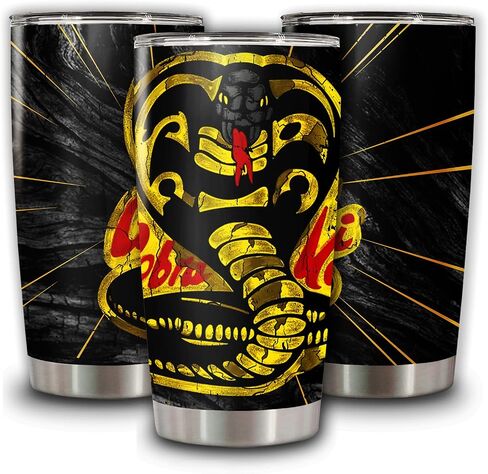 Insulated Stainless Steel Tumbler Cobra Coffee Kai Bottle Snake Travel Cup Vacuum Mug Tea 20 Oz Tumblers Gifts Presents in Saudi Arabia