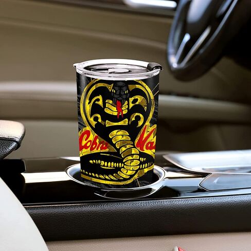 Insulated Stainless Steel Tumbler Cobra Coffee Kai Bottle Snake Travel Cup Vacuum Mug Tea 20 Oz Tumblers Gifts Presents in Saudi Arabia