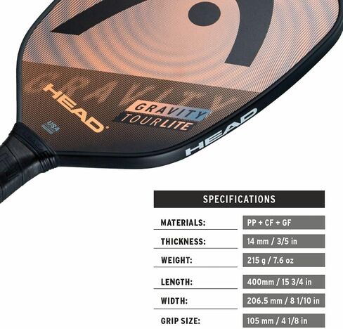 Head Gravity Tour Lite Pickleball Paddle in Saudi Arabia