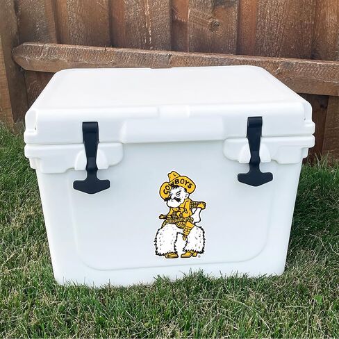 Desert Cactus University of Wyoming UWYO Cowboys Vinyl Decal Laptop Water Bottle Car Scrapbook Sticker (IND 5) in Saudi Arabia