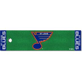 FANMATS 35584 NHL Retro St. Louis Blues Putting Green Mat - 1.5ft. x 6ft.