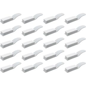 20Pcs Toilet Seat Lifter for Avoid Touching Toilet Seat Handle Seat Cover Lifter Plastic Handle,White