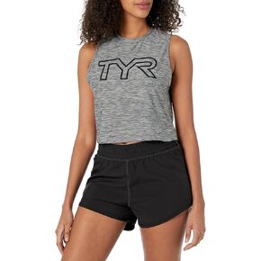 TYR T39000252XS Wmn Airtec Crop TNK هيذر جراي XS