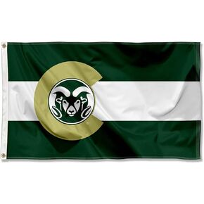 Colorado State Rams State of Colorado Flag