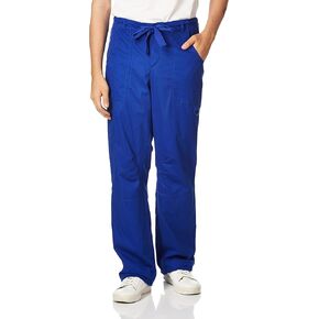 KOI Men's and Tall James Elastic Scrub Pants with Zip Fly and Drawstring Waist