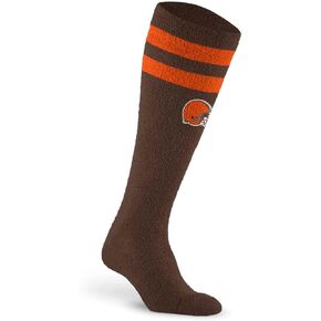For Bare Feet NFL Cozy Feather Compression Varsity Stripe Team Color