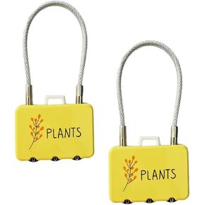 قطعتان من قفل كلمة المرور الصغير، قفل مجموعة لطيف، قفل كلمة المرور، قفل صغير أصفر مكون من 3 أرقام، قفل حبل سلكي، قفل مقاوم للماء، أمتعة صالة الألعاب الرياضية، آمنة، حقيبة ظهر (أصفر) in Kuwait